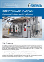 INTERTEC Application Sheet: Continuous Emission Monitoring System
