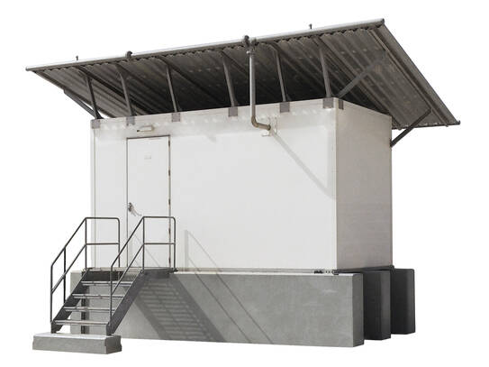 ARCTIC SHELTER mit Passivkühlung